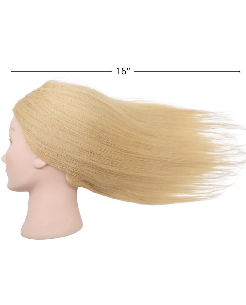 blond mannequin side view