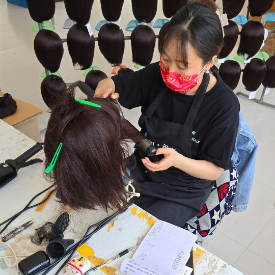 Wig styling
