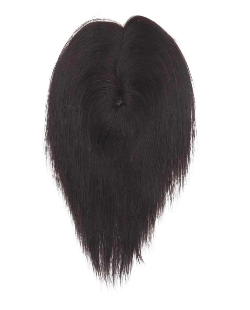 7cm × 17cm Natural Virgin Hair Clip On Hair Topper (P/MP0717) - Image 4