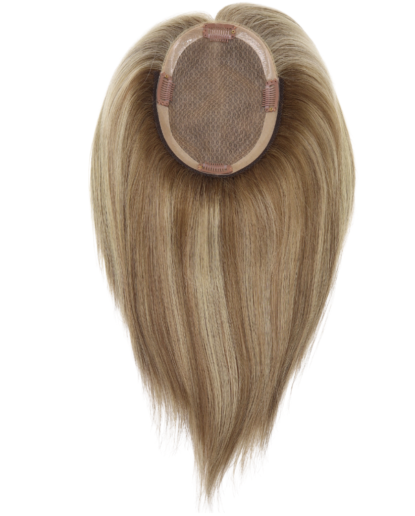 Silk base Blended Hair Topper For Women