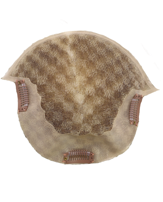 15cm × 16cm Natural Virgin Hair Lace Topper (P/FP151612) - Image 6